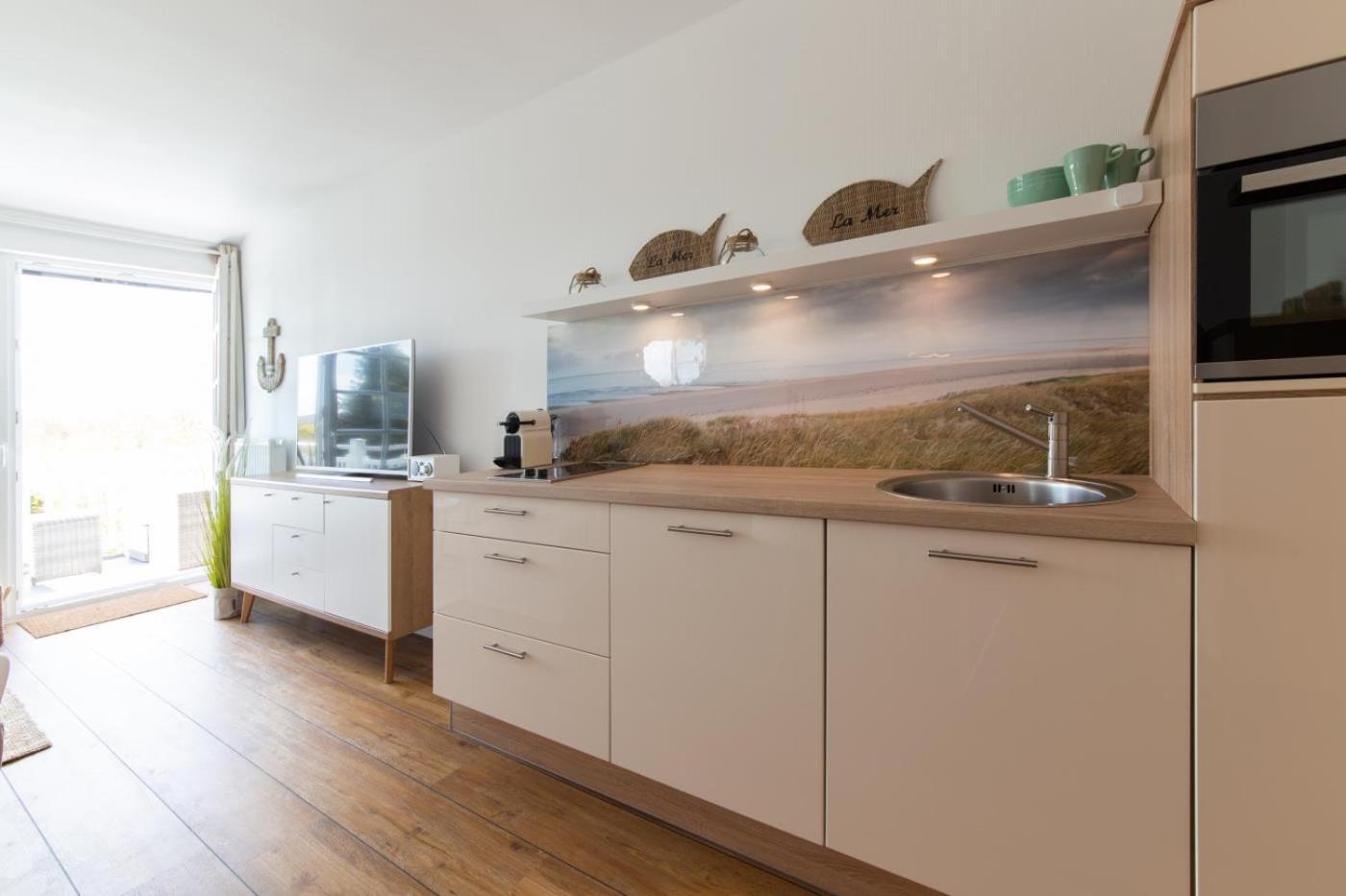 Ferienwohnung Kleine Strandkoje Haffkrug Eksteriør billede