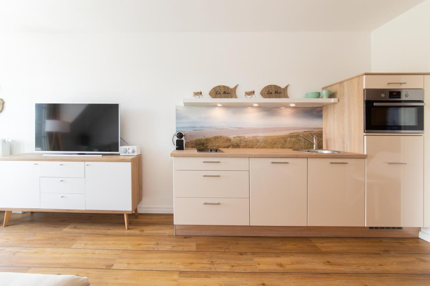 Ferienwohnung Kleine Strandkoje Haffkrug Eksteriør billede